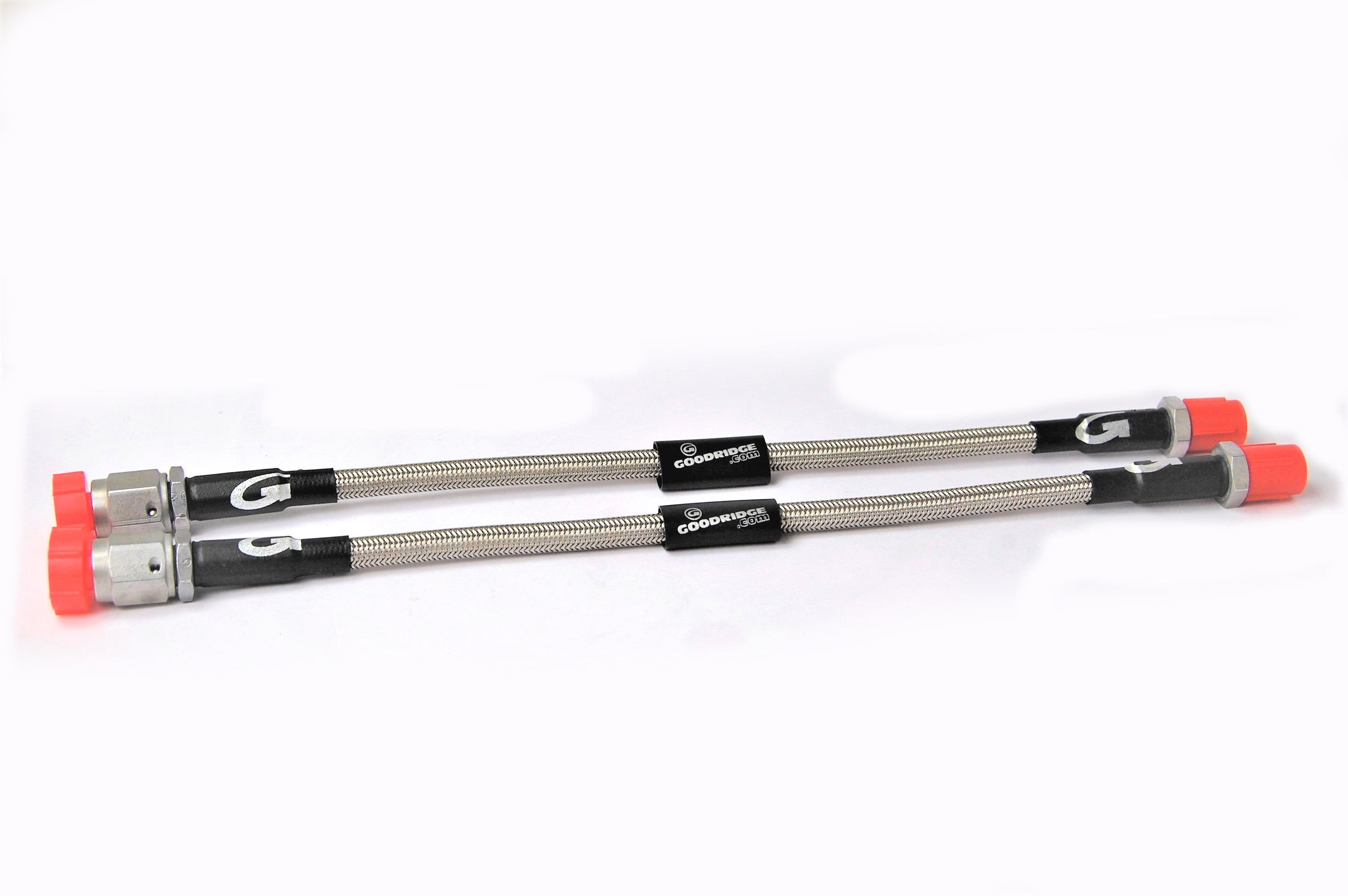 Goodridge Rear Braided Brake Hose (Pair) - for KAD Rear Disc Conversion