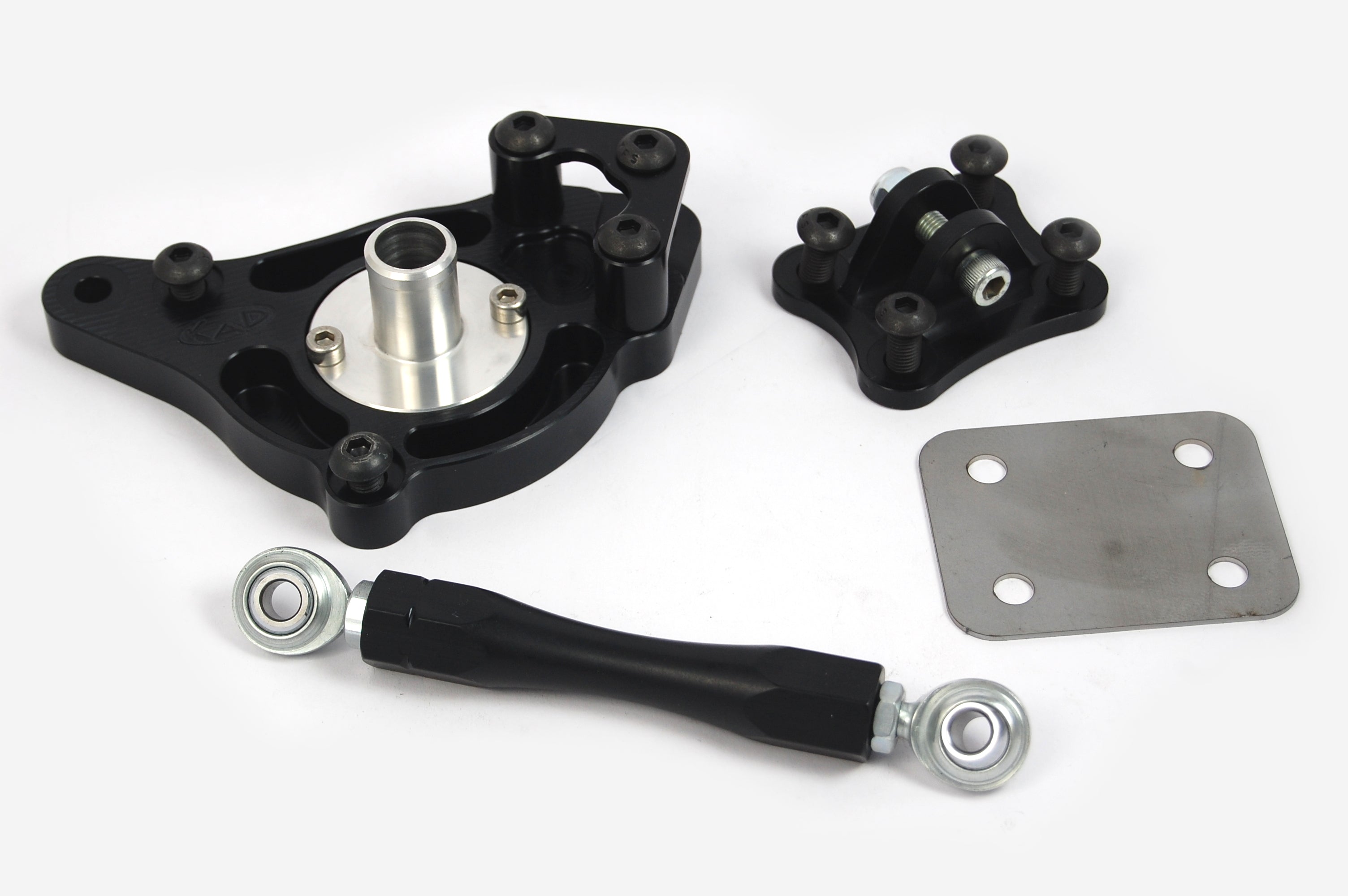KAD Billet Alloy Water Pump Plate & Steady Kit