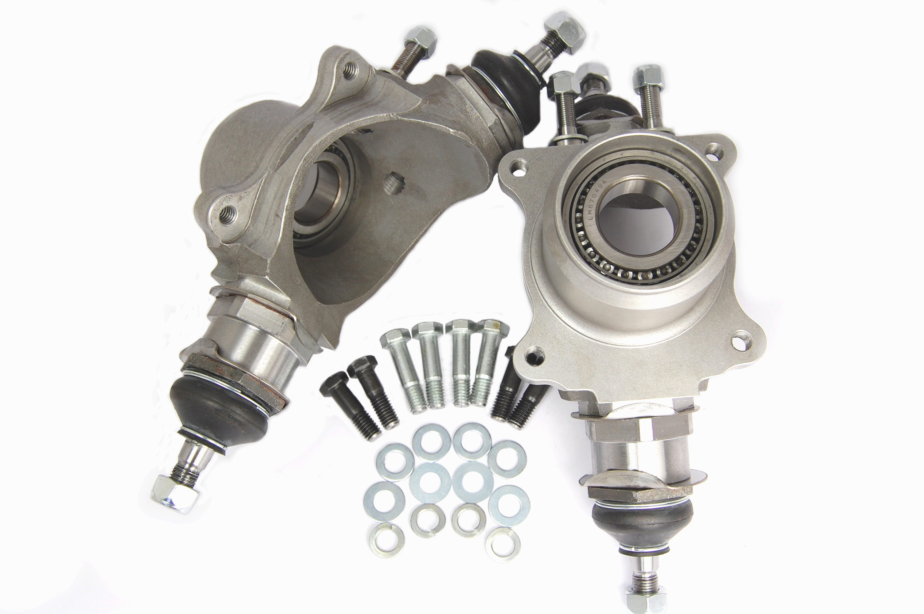 KAD Classic Mini Alloy Front Hub Assemblies (Pair)